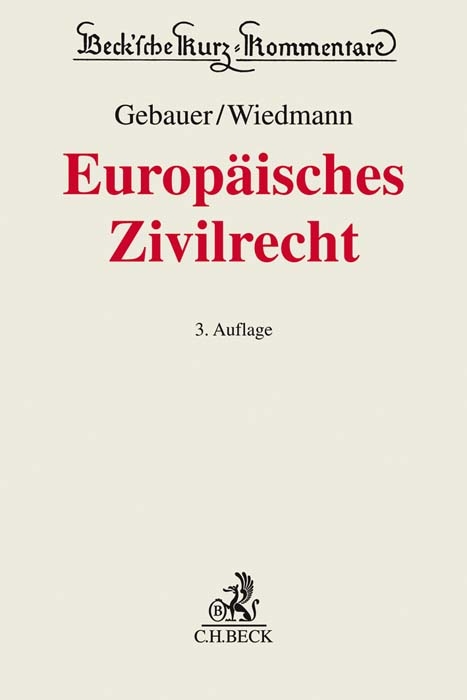 Europ&auml;isches Zivilrecht - 