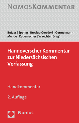 Hannoverscher Kommentar zur Nieders&auml;chsischen Verfassung - 