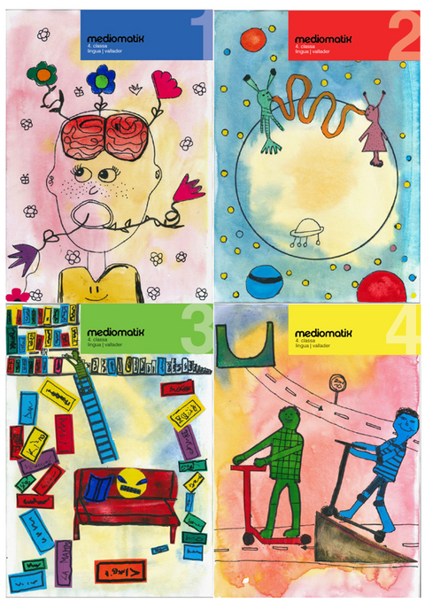 Mediomatix 4. classa vallader - cudeschs da lavur per scolars