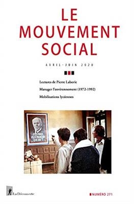 Mouvement social (Le), n&deg; 271 -  Revue