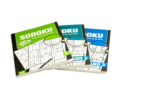Sudoku - Band 2-4 Gro&szlig;druck - 3er Pack