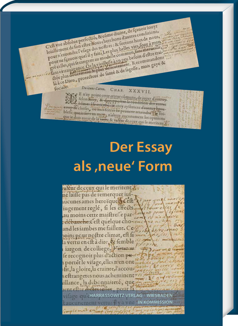 Der Essay als "neue" Form - 