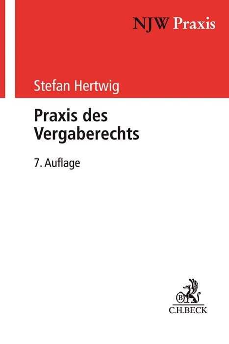 NJW-Praxis / Praxis des Vergaberechts - Stefan Hertwig