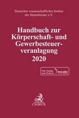 Handbuch zur K&ouml;rperschaft- und Gewerbesteuerveranlagung 2020 - 