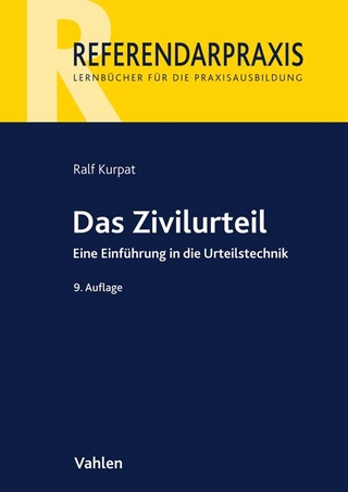 Referendarpraxis / Das Zivilurteil