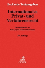 Internationales Privat- und Verfahrensrecht - 