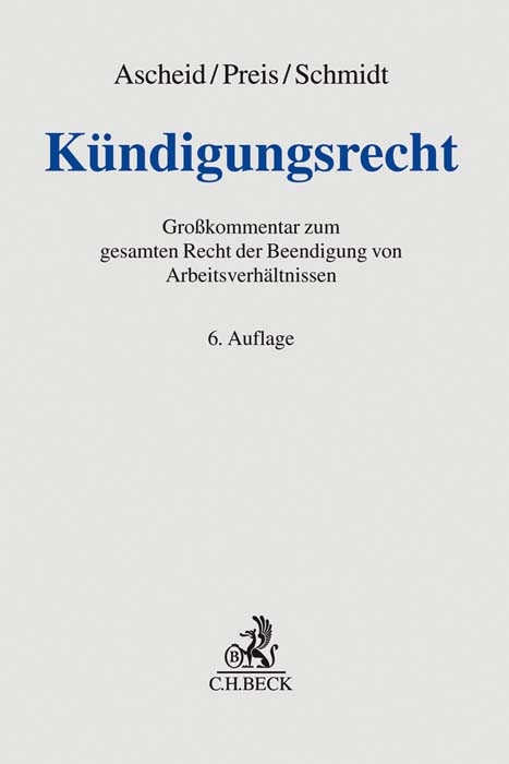 K&uuml;ndigungsrecht - 