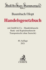 Baumbach / Hopt: Handelsgesetzbuch
