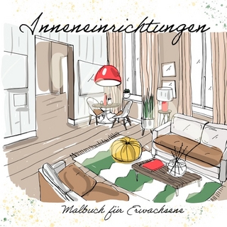 Malbuch für Erwachsene Inneneinrichtungen