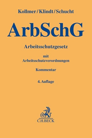Arbeitsschutzgesetz. ArbSchG