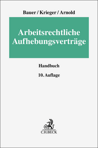Arbeitsrechtliche Aufhebungsverträge