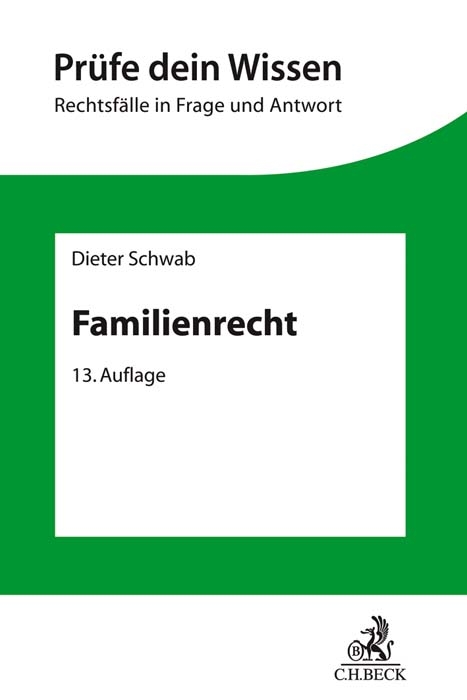 Familienrecht - Dieter Schwab, Günther Beitzke