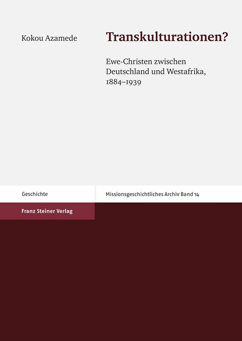 Transkulturationen? -  Kokou Azamede