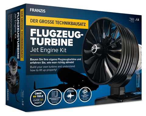 Der gro&szlig;e Technikbausatz Flugzeugturbine - Thomas Riegler