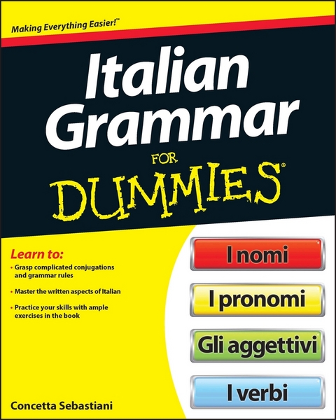 Italian Grammar For Dummies - Beth Bartolini-Salimbeni