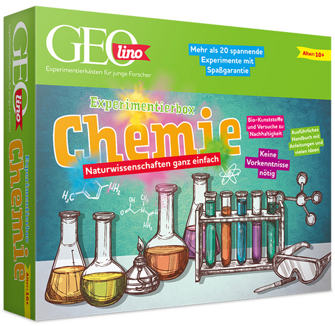 FRANZIS 67128 - GEOlino - Experimentierbox Chemie - Eva Schibschid, Monika Kuhn