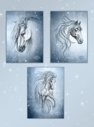 Poster-Set „Sternenhimmel“