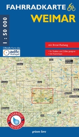 Fahrradkarte Weimar - 