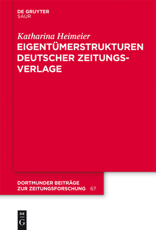 Eigentümerstrukturen deutscher Zeitungsverlage