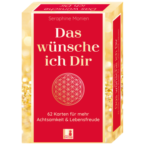 Das wünsche ich Dir | 62 Achtsamkeitskarten | Lebensweisheiten, Coaching & Empowerment | schöne Geschenkidee - Seraphine Monien