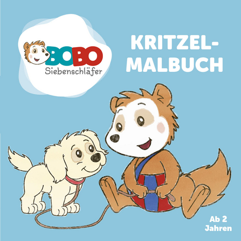 Bobo Siebenschl&auml;fer Kritzelmalbuch - ab 2 Jahren - JEP Animation