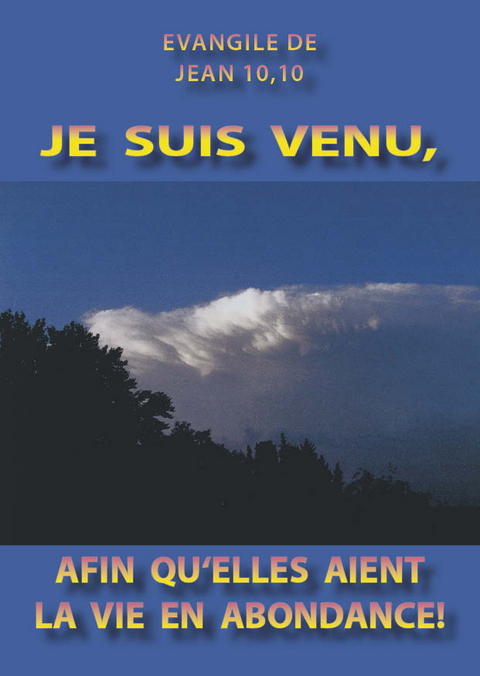 JE SUIS VENU AFIN QU´ELLES AIENT LA VIE EN ABONDANCE ! - Ellen Schadt-Beck