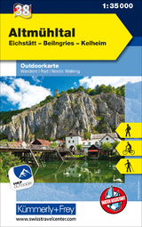 Altm&uuml;hltal Nr. 38 Outdoorkarte Deutschland 1:35 000
