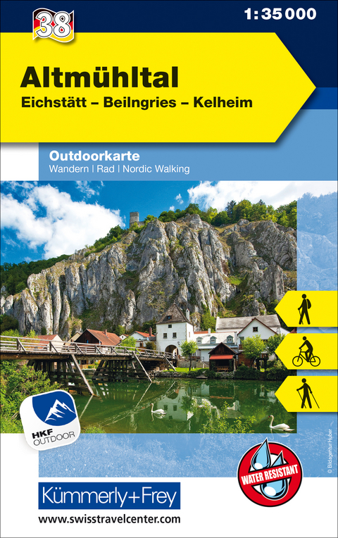 Altm&uuml;hltal Nr. 38 Outdoorkarte Deutschland 1:35 000