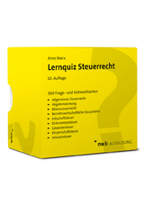 Lernquiz Steuerrecht - Marx, Arne
