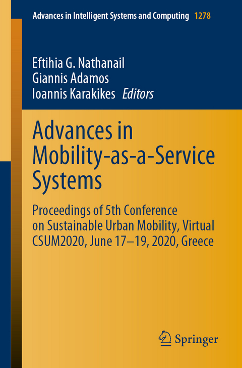 Advances in Mobility-as-a-Service Systems - 