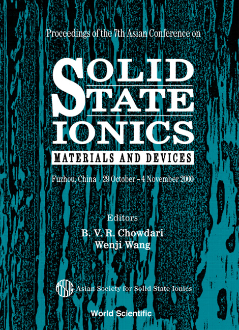 SOLID STATE IONICS - 