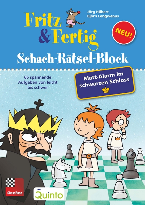 Fritz&Fertig Schach-R&auml;tselblock: Mattalarm im schwarzen Schloss - J&ouml;rg Hilbert, Bj&ouml;rn Lengwenus