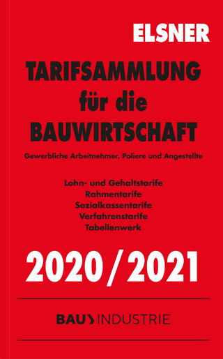 Tarifsammlung für die Bauwirtschaft 2020/2021
