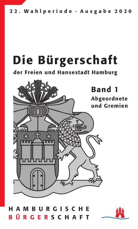 Hamburgische B&uuml;rgerschaft 22. Wahlperiode