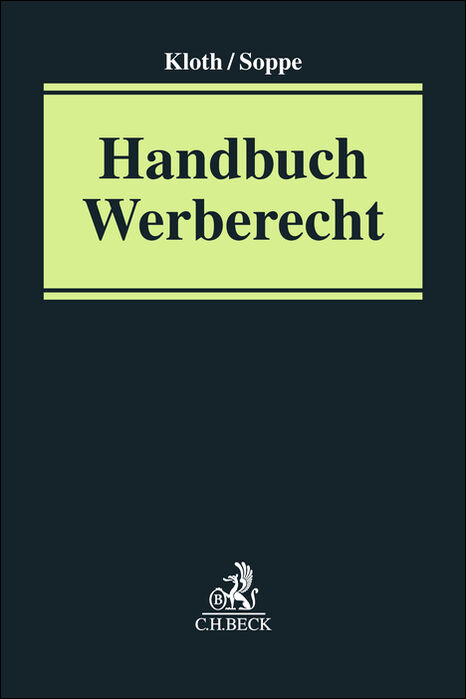 Handbuch Werberecht - 