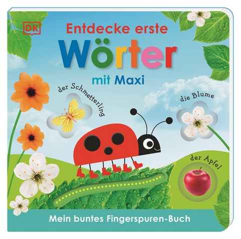 Mein buntes Fingerspuren-Buch. Entdecke erste W&ouml;rter mit Maxi - Franziska Jaekel