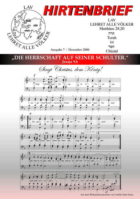 "Die Herrschaft auf Seiner Schulter" Jesaja 9,6 - Gerhard &amp Schadt-Beck;  Ellen