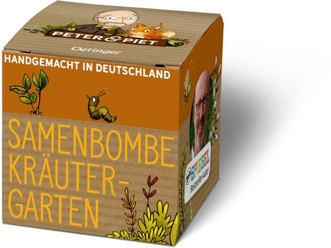 Peter & Piet Samenbombe Kräutergarten - Peter Wohlleben