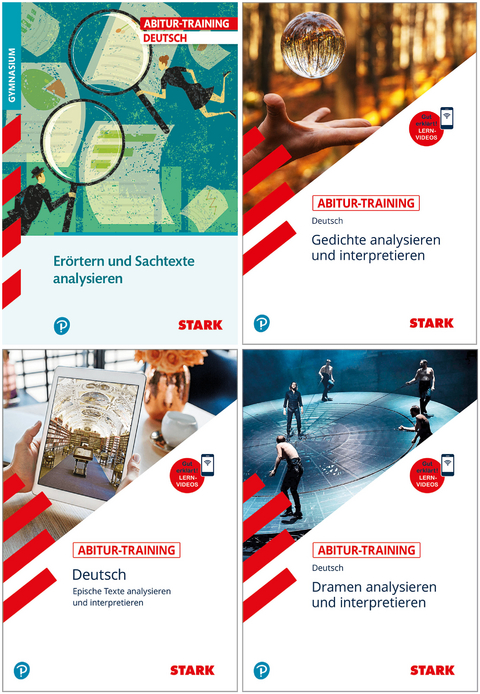 STARK Abitur-Training Deutsch - Er&ouml;rtern und Sachtexte + Lyrik + Epik + Dramen