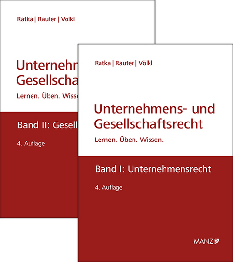 PAKET: Unternehmensrecht + Gesellschaftsrecht - Thomas Ratka, Roman Rauter, Clemens V&ouml;lkl