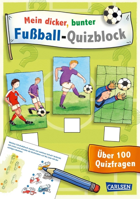 Mein dicker, bunter Fu&szlig;ball-Quizblock - Julia Hofmann
