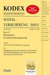 KODEX Sozialversicherung 2020/21, Band II - Elisabeth Brameshuber