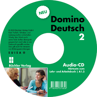 Domino Deutsch 2 NEU ꟾ Audio-CD zum Lehr- und Arbeitsbuch A1.2
