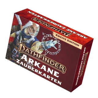 Pathfinder Chronicles, Zweite Edition, Arkane Zauberkarten