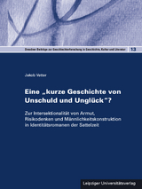 Eine &bdquo;kurze Geschichte von Unschuld und Ungl&uuml;ck&ldquo;? - Jakob Vetter
