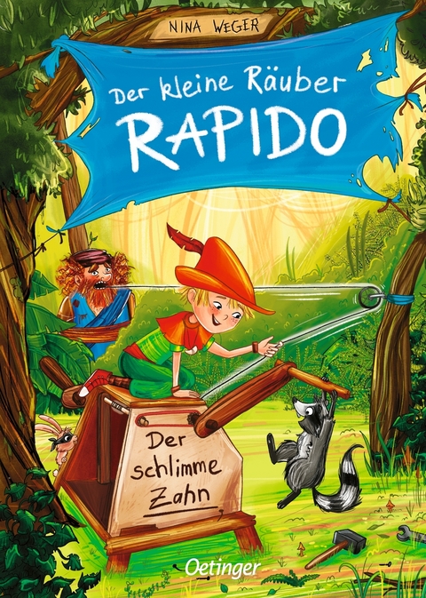 Der kleine R&auml;uber Rapido 3. Der schlimme Zahn - Nina Weger