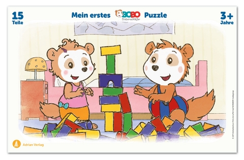 Mein erstes Bobo Siebenschl&auml;fer Puzzle (Kinderpuzzle) -  JEP-Animation