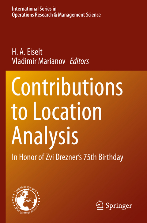Contributions to Location Analysis - 