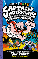 Captain Underpants Band 5 - Captain Underpants und die Rache der monströsen Madamme Muffelpo - Dav Pilkey