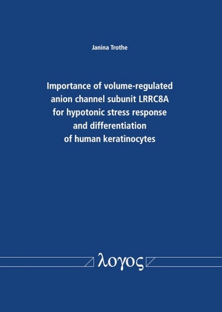 Importance of volume-regulated anion channel subunit LRRC8A for hypotonic stress response and differentiation of human keratinocytes